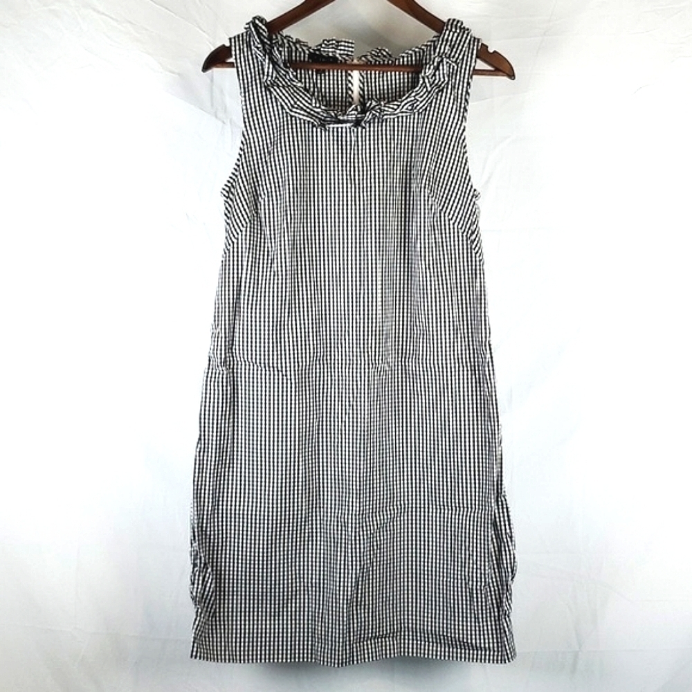 Talbots Gingham‎ Print Shift Dress